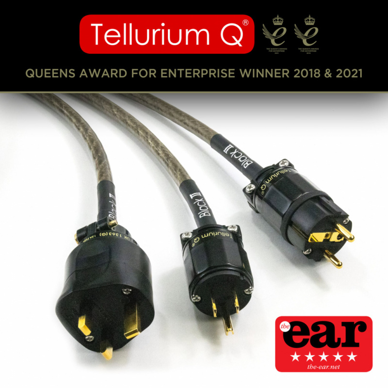 Сетевой кабель Tellurium Q Black II Power / Обзор The EAR и пять звёзд по итогам теста, ноябрь 2021